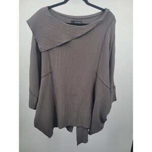 Moonlight Lagenlook Top Sz L Artsy Relaxed Fit